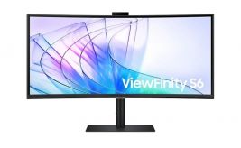 Samsung ViewFinity S34C652VAU computer monitor 86,4 cm (34") 3440 x 1440 Pixels 4K Ultra HD LED Zwart