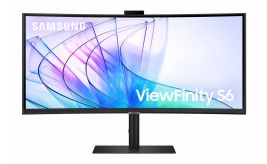 Samsung ViewFinity S34C652VAU computer monitor 86,4 cm (34") 3440 x 1440 Pixels 4K Ultra HD LED Zwart