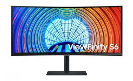 Samsung LS34A650UBUXEN computer monitor 86,4 cm (34") 3440 x 1440 Pixels UltraWide Quad HD Zwart