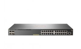 Aruba, a Hewlett Packard Enterprise company Aruba 2930F 24G PoE+ 4SFP Managed L3 Gigabit Ethernet (10/100/1000) Power over Ethernet (PoE) 1U Grijs REFURBISHED