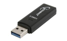 Gembird UHB-CR3-01 geheugenkaartlezer USB Zwart