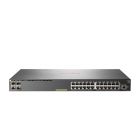 Aruba, a Hewlett Packard Enterprise company Aruba 2930F 24G PoE+ 4SFP Managed L3 Gigabit Ethernet (10/100/1000) Power over Ethernet (PoE) 1U Grijs REFURBISHED